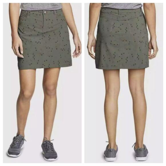 Eddie Bauer Women's Travex Adventurer Skort Gray Black Size 6 - Picture 11 of 11